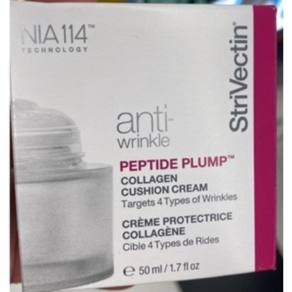 NEW StriVectin Anti-Wrinkle Peptide Plump Collagen Cushion Cream cost $49 1 oz